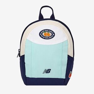 New Balance Kids' Mint and Navy Mini Backpack